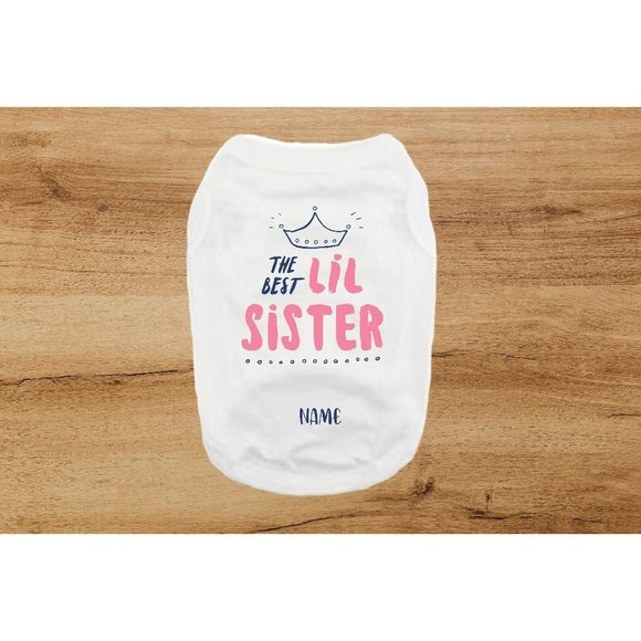 Titina Custom Designs Other - NWT Custom Little sister dog shirt